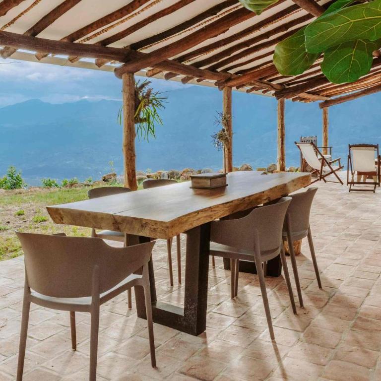 Loft Toca - Vista 360 a las montañas de Barichara - Casa de 2 dormitorios - 11