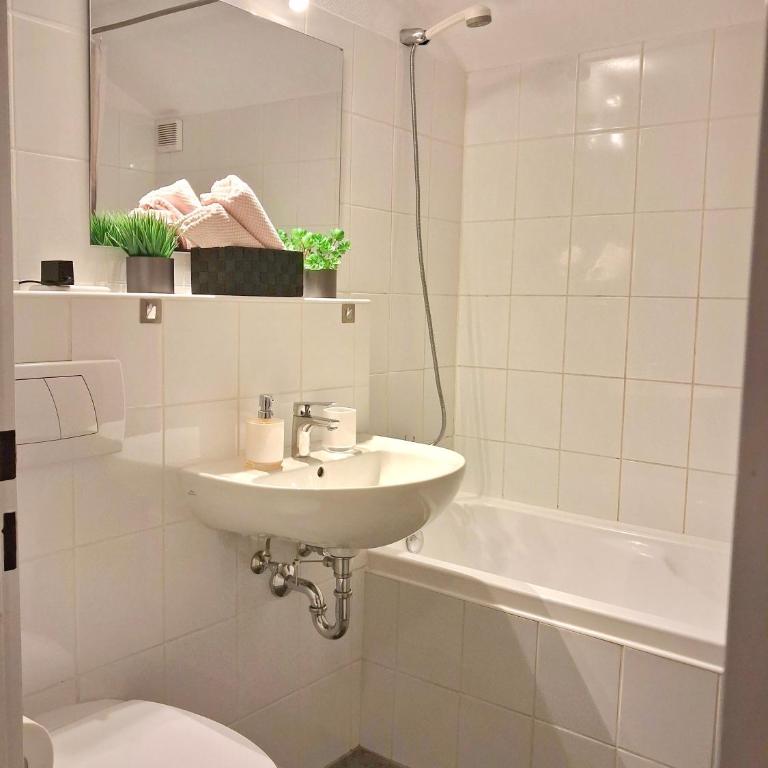 Apartment mit Bergblick kostenloser Parkplatz, WLAN, TV, Einbauküche - Apartment mit 1 Schlafzimmer - 4