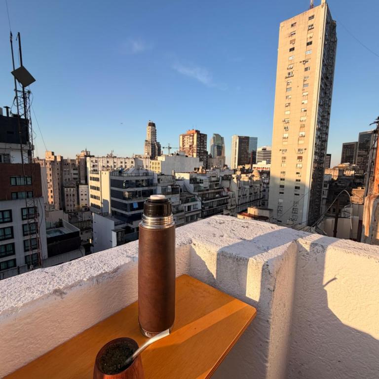 Departamento Piso 11 Terracita privada y Vistas!! 700 m Obelisco, 100 m Florida - Apartamento de 1 dormitorio - 29