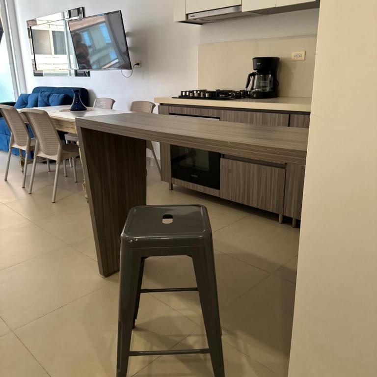 Apto Frente a la playa, Edificio Wind, Playa Salguero - Apartamento de 1 dormitorio - 8