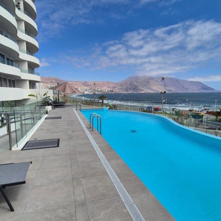 Departamento 1D 1B 1E con balcon en peninsula al lado de Playa Cavancha - Apartamento de 2 dormitorios - 3