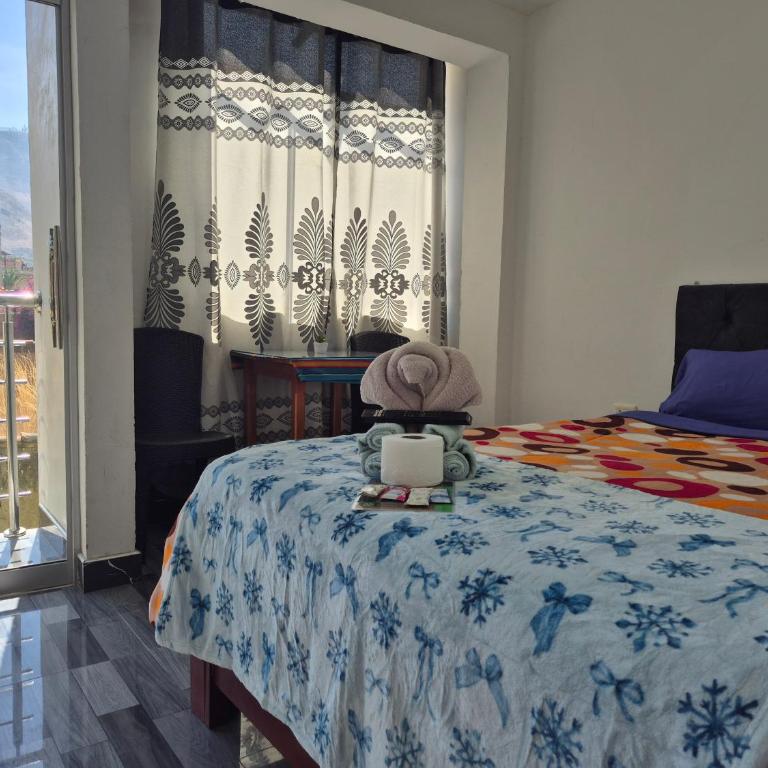 hostal kactus - Habitación con cama grande - 1