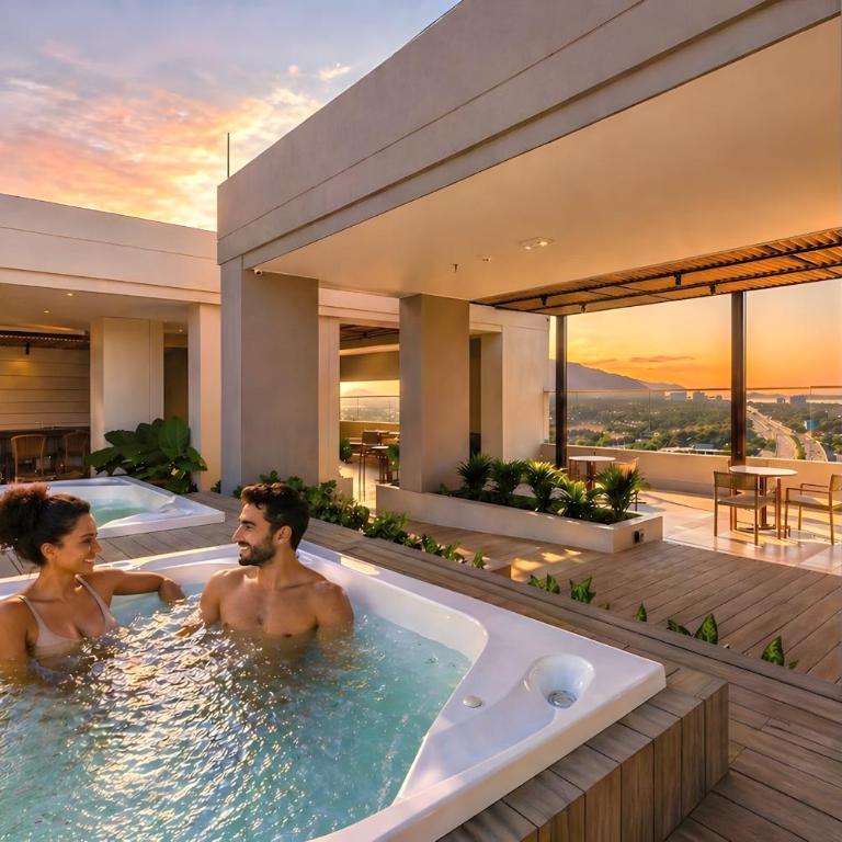 Vista al Caribe con Piscina y Gimnasio - Santa Marta - One-Bedroom Apartment - 1