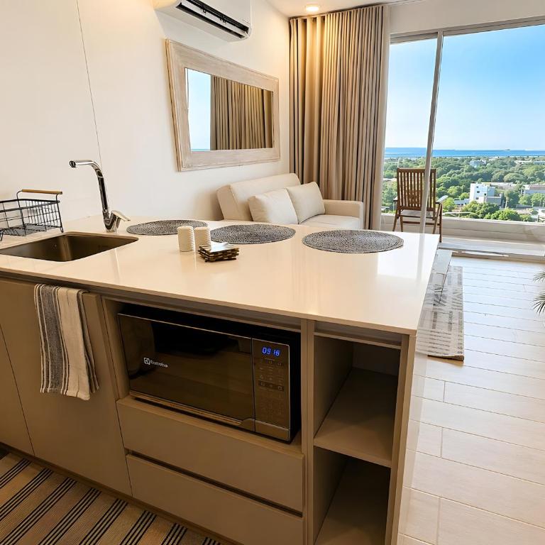 Vista al Caribe con Piscina y Gimnasio - Santa Marta - One-Bedroom Apartment - 9