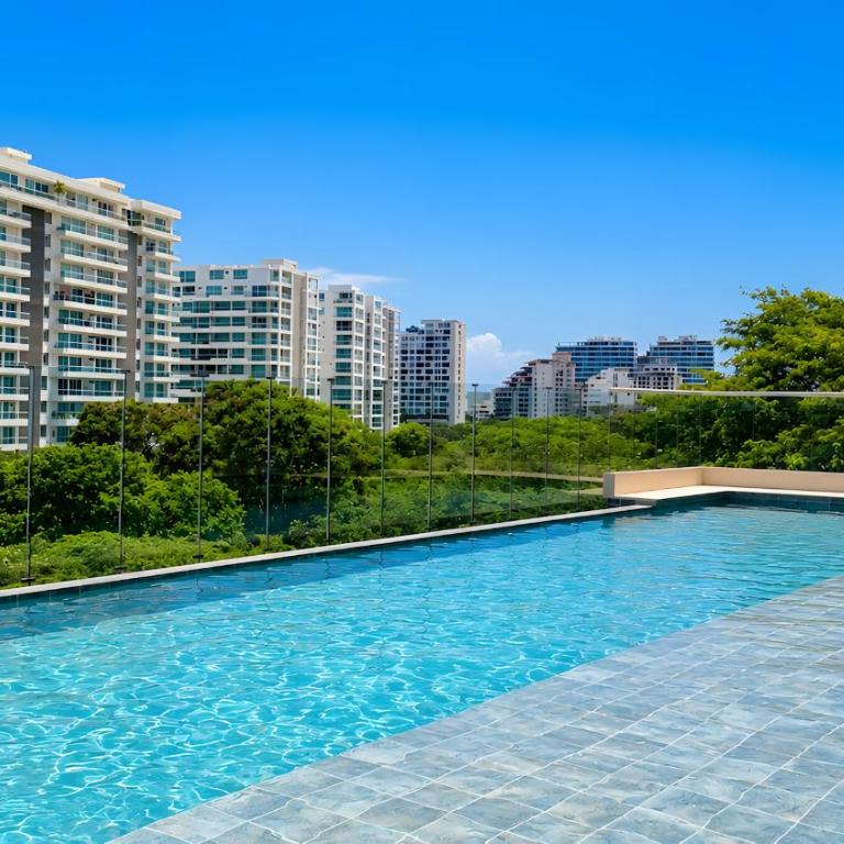 Vista al Caribe con Piscina y Gimnasio - Santa Marta - One-Bedroom Apartment - 17