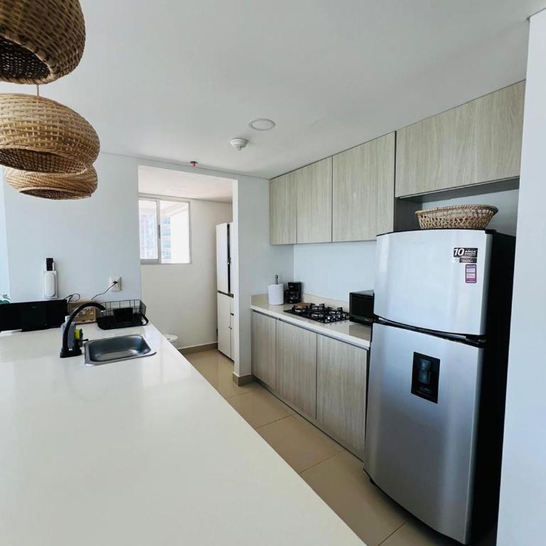 Espectacular loft moderno piso 17 con vista al mar - One-Bedroom Apartment - 3