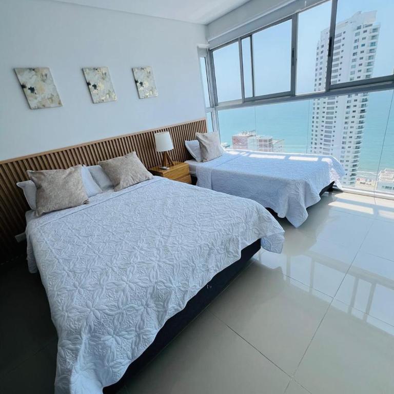 Espectacular loft moderno piso 17 con vista al mar - One-Bedroom Apartment - 8