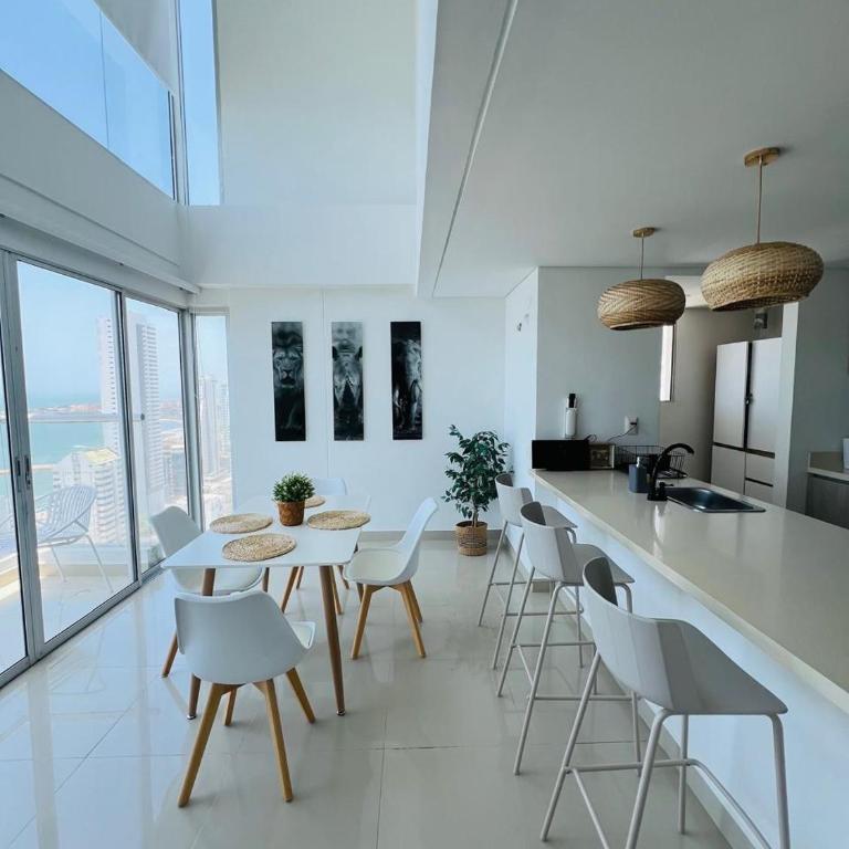 Espectacular loft moderno piso 17 con vista al mar - One-Bedroom Apartment - 10