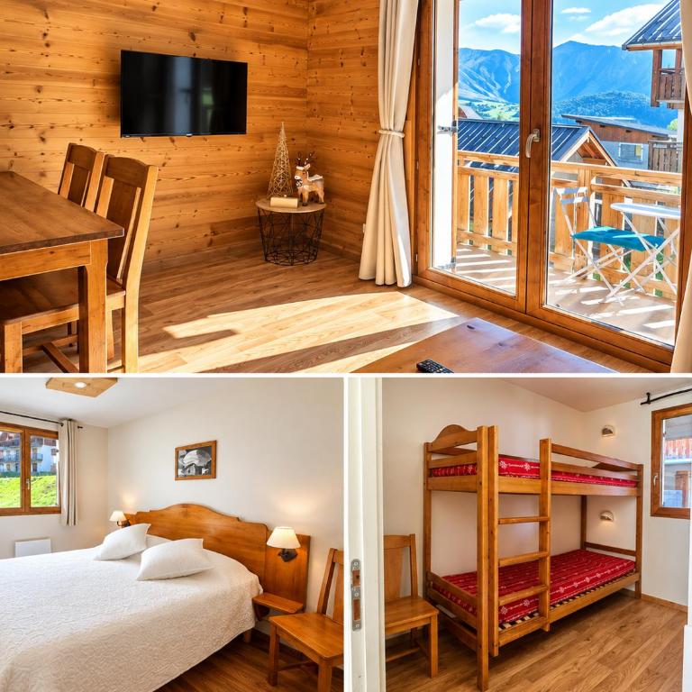 Appartement chalet 4 personnes - Appartement 2 Chambres - 5