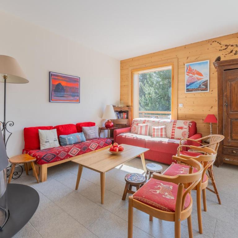 Chalet Les Airelles Mont-Blanc View - Happy Rentals - Chalet - 5