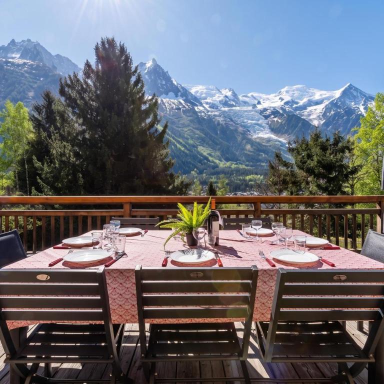 Chalet Les Airelles Mont-Blanc View - Happy Rentals - Chalet - 28