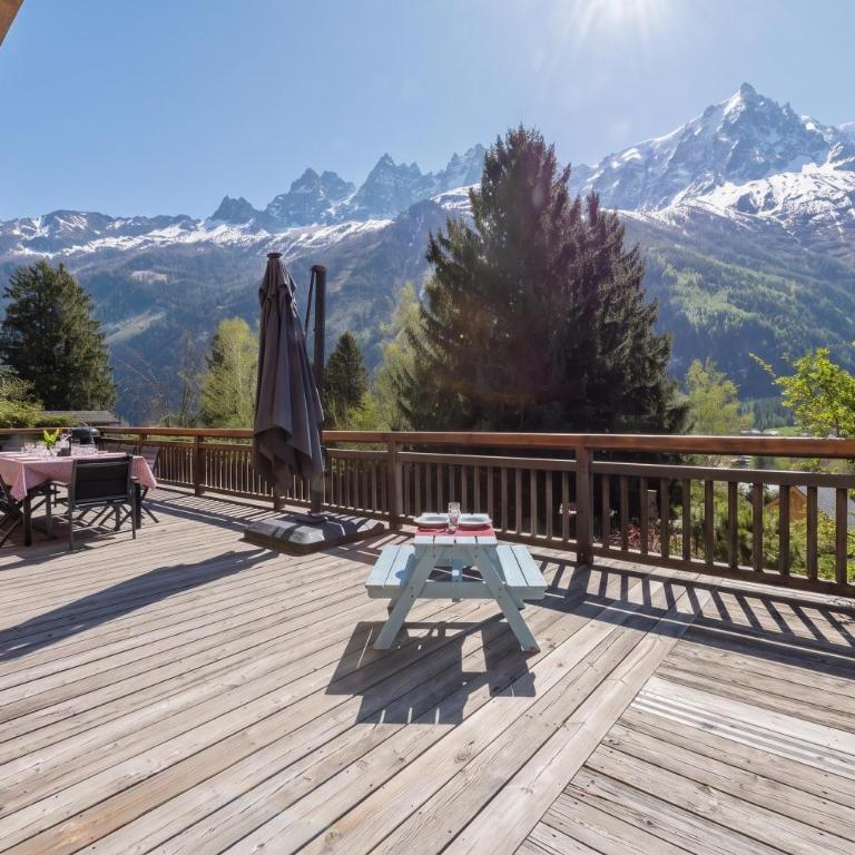 Chalet Les Airelles Mont-Blanc View - Happy Rentals - Chalet - 29