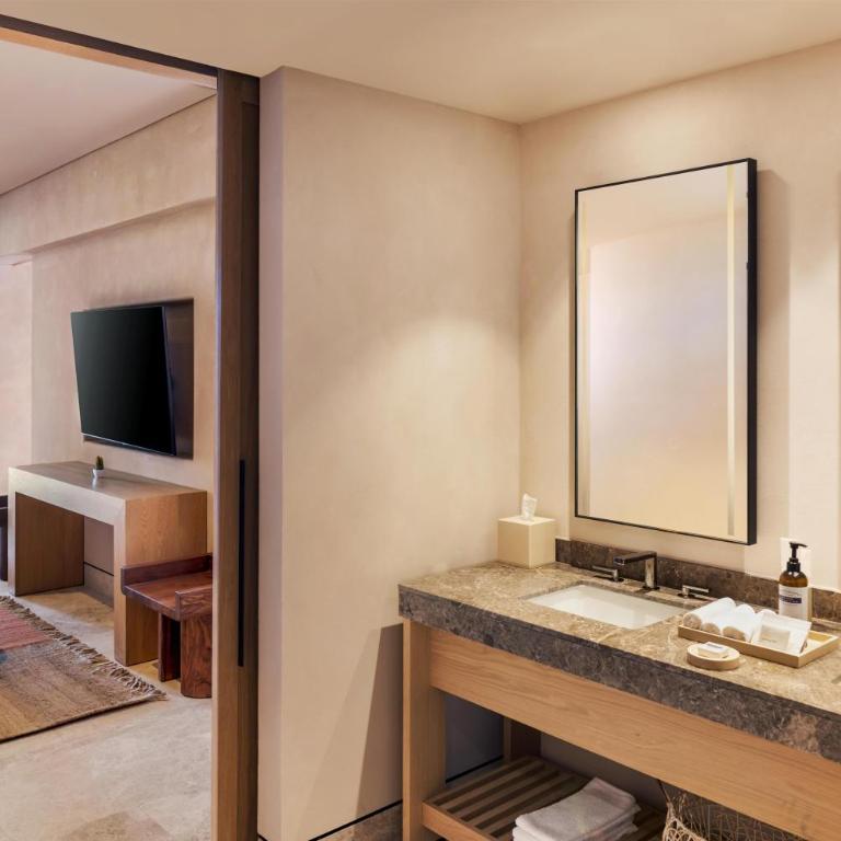 Grand Hyatt Los Cabos Resort, Golf & Spa, All-Inclusive - Suite de 1 dormitorio con cama grande y vistas al océano - 3