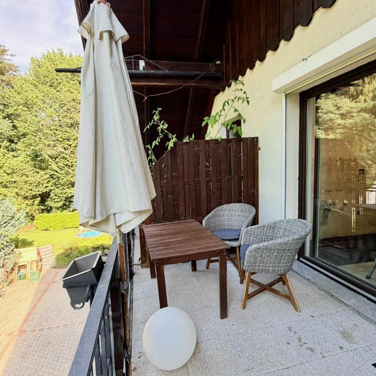Urlaub in Kärnten - Haus Gostenig - Apartment mit 1 Schlafzimmer und Gartenblick - 4