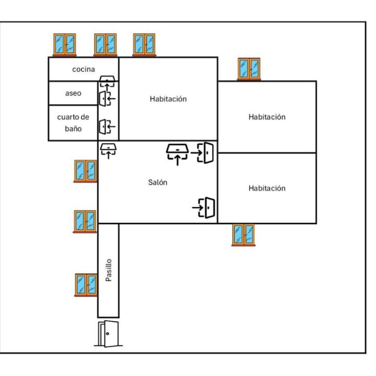 Piso de 3 dormitorios en el centro de Madrid - Apartment mit 3 Schlafzimmern - 11