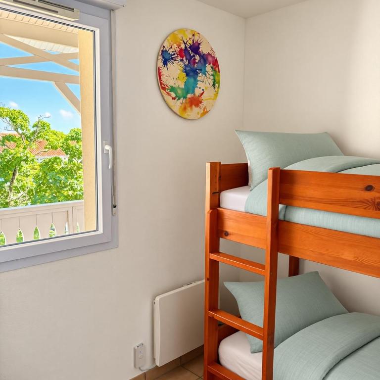 Appartement Soulac sur Mer, chaleureux, T4, piscine, 6 personnes - Apartamento de 3 dormitorios con balcón - 8