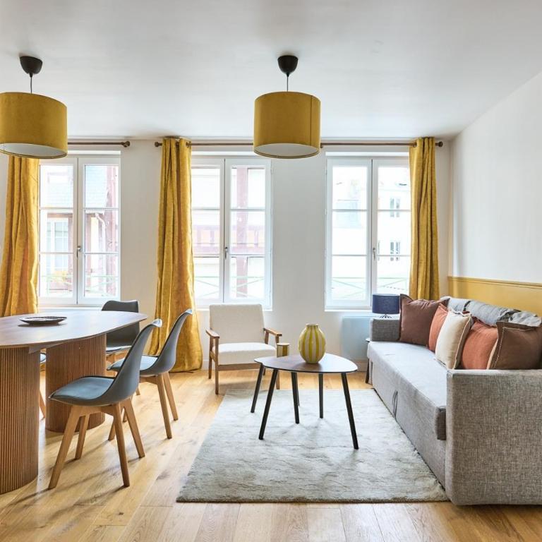 Cocon lumineux, plage et marche a 2 minutes, Trouville - Apartment - 3