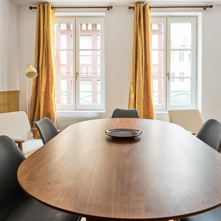 Cocon lumineux, plage et marche a 2 minutes, Trouville - Apartment - 5