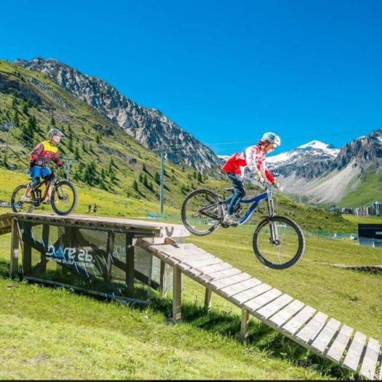 7ème ciel Tignes 2100m - Vue lac du chevril & Grande Sassière - 4 pers - Studio - Vue sur Montagne - 3