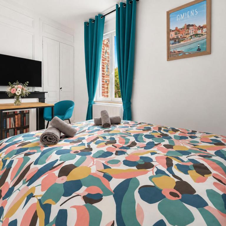 Studio Design et Calme 2 pers Gare 8min Amiens - Studio - 10