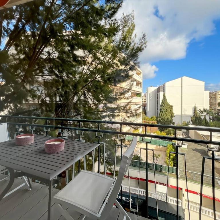 BEL APPARTEMENT 2 COUCHAGES AVEC TERRASSE CENTRE VILLE CANNES - Appartement - Vue sur Jardin - 11