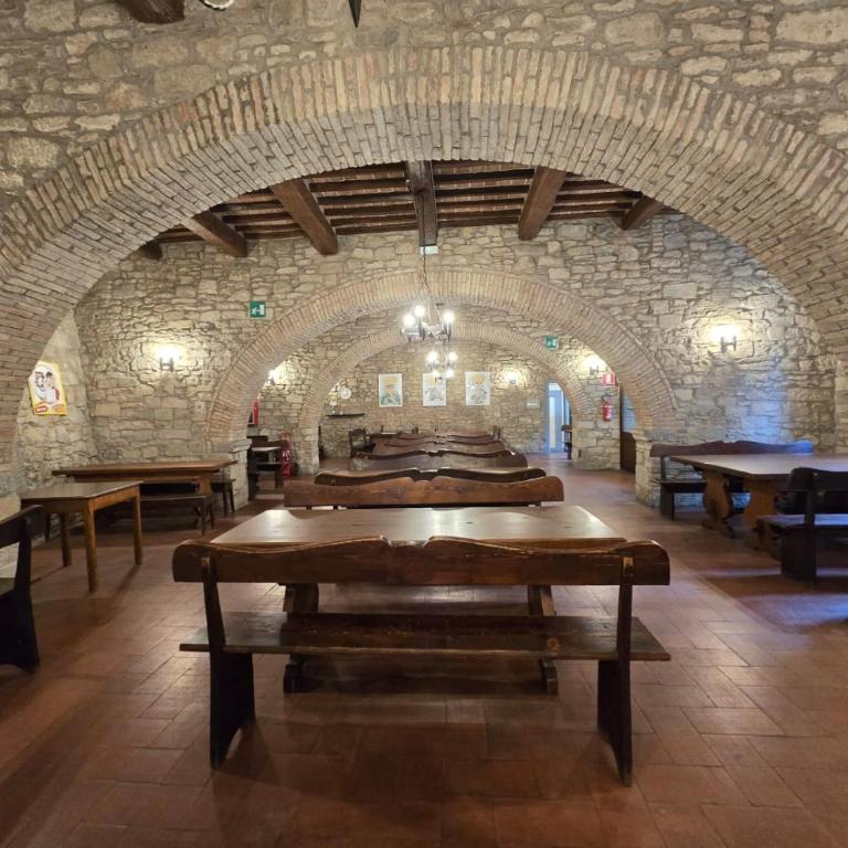 Ostello San Marco Cortona - Doppelzimmer mit Seeblick - 5