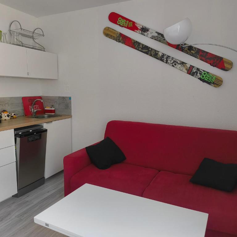 Joli Studio Front de Neige au Vermeil - Apartment mit 1 Schlafzimmer - 2
