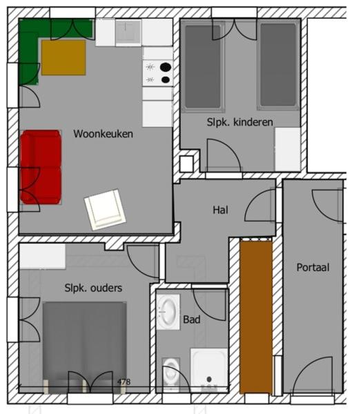 Apartments Pihapperhof - Appartement avec Douche - 3