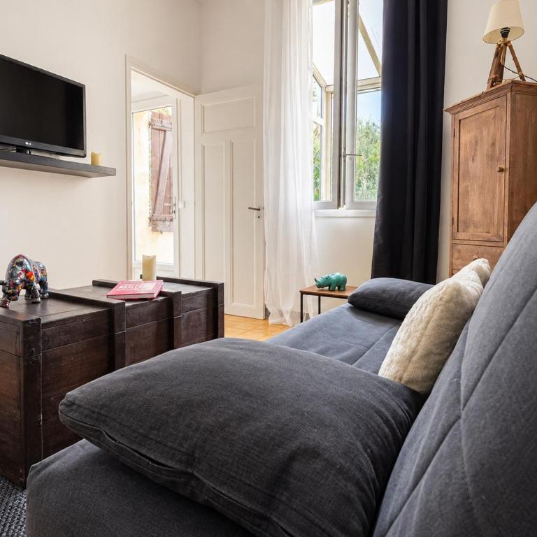 1 ch 1 sdb - Ecrin paisible proche rempart - Appartamento con 1 Camera da Letto e Terrazza - 13