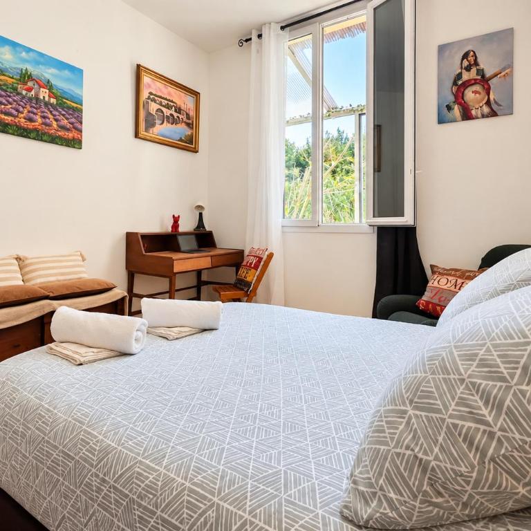 1 ch 1 sdb - Ecrin paisible proche rempart - Appartamento con 1 Camera da Letto e Terrazza - 21