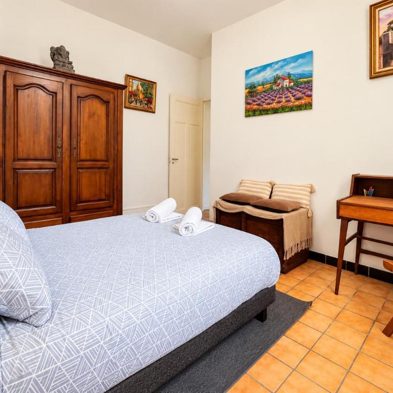 1 ch 1 sdb - Ecrin paisible proche rempart - Appartamento con 1 Camera da Letto e Terrazza - 19