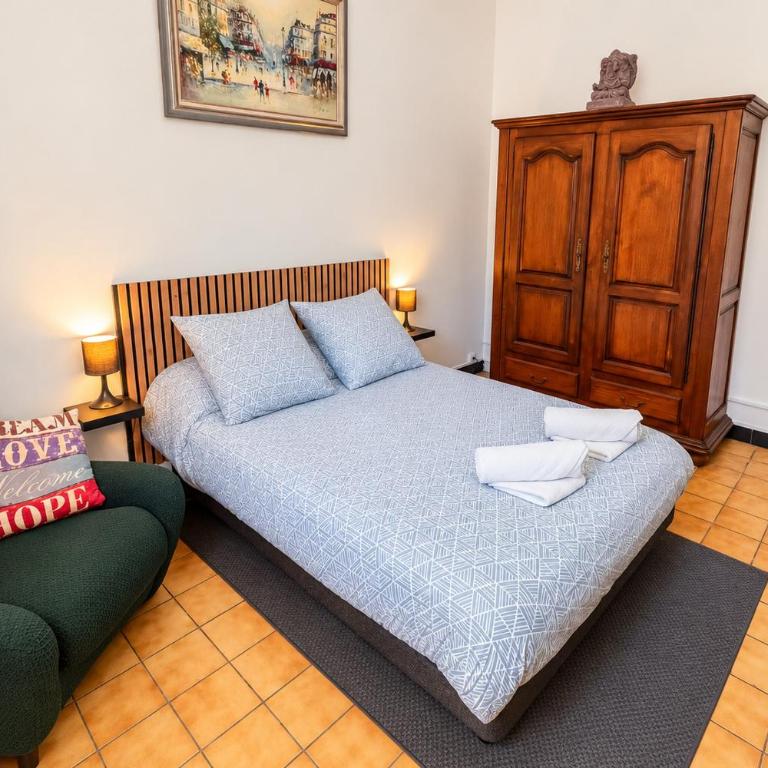 1 ch 1 sdb - Ecrin paisible proche rempart - Appartamento con 1 Camera da Letto e Terrazza - 22