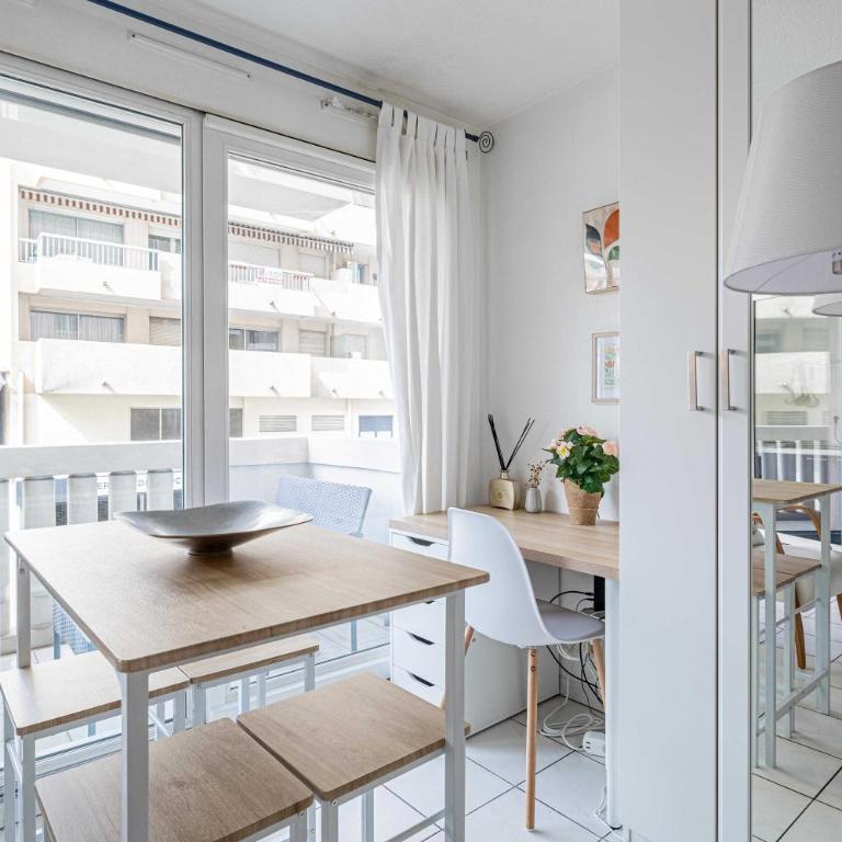 Charming Studio with balcony & pool -Heart of Nice - Appartement - 3