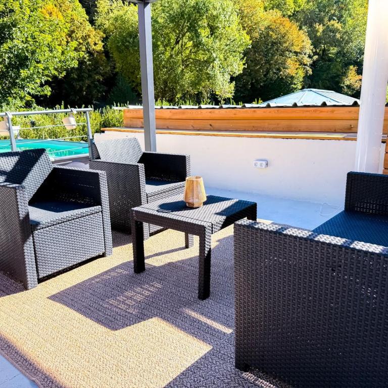Maison vue montagne avec jaccuzi, piscine privés - Maison 2 Chambres - 15