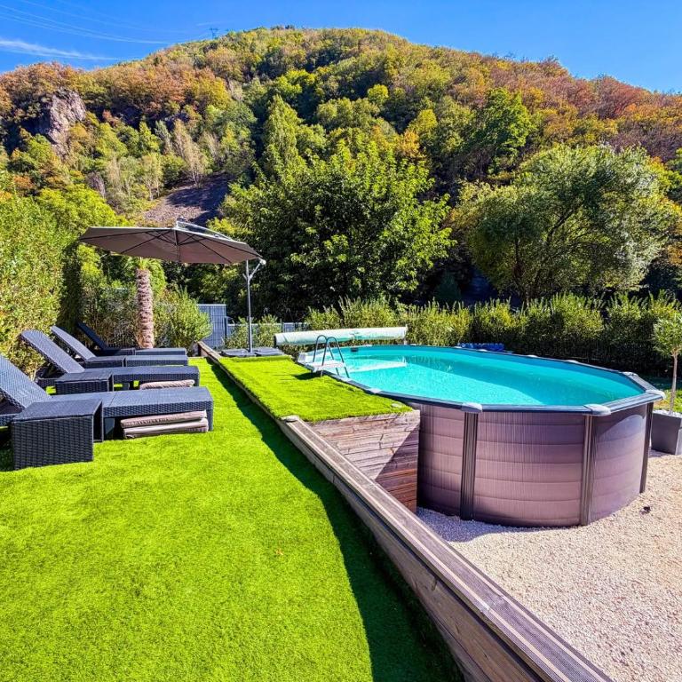 Maison vue montagne avec jaccuzi, piscine privés - Maison 2 Chambres - 12