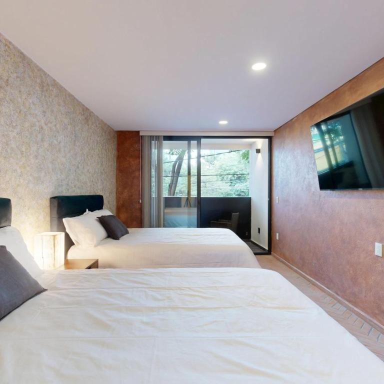 Coyohuacan - Quadruple Room with Private Bathroom - 6