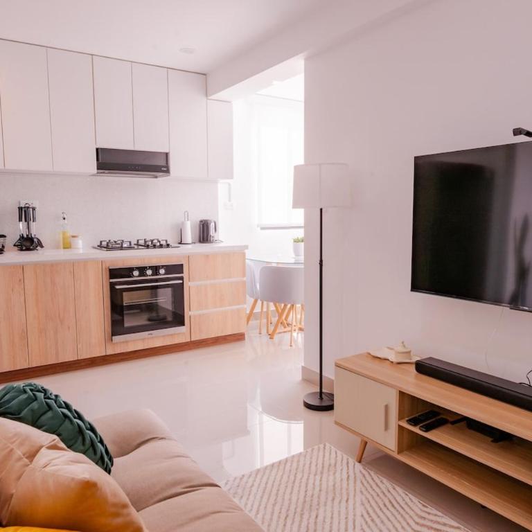 Modern Apartment near Miraflores Train Station and Malls - Apartamento Superior de 1 dormitorio - 1