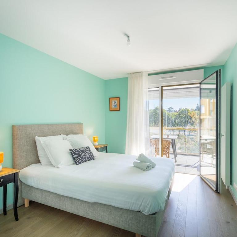L'Écrin Vert - Parking - Terrasse - Commerces - Balades - Apartment mit 2 Schlafzimmern - 11