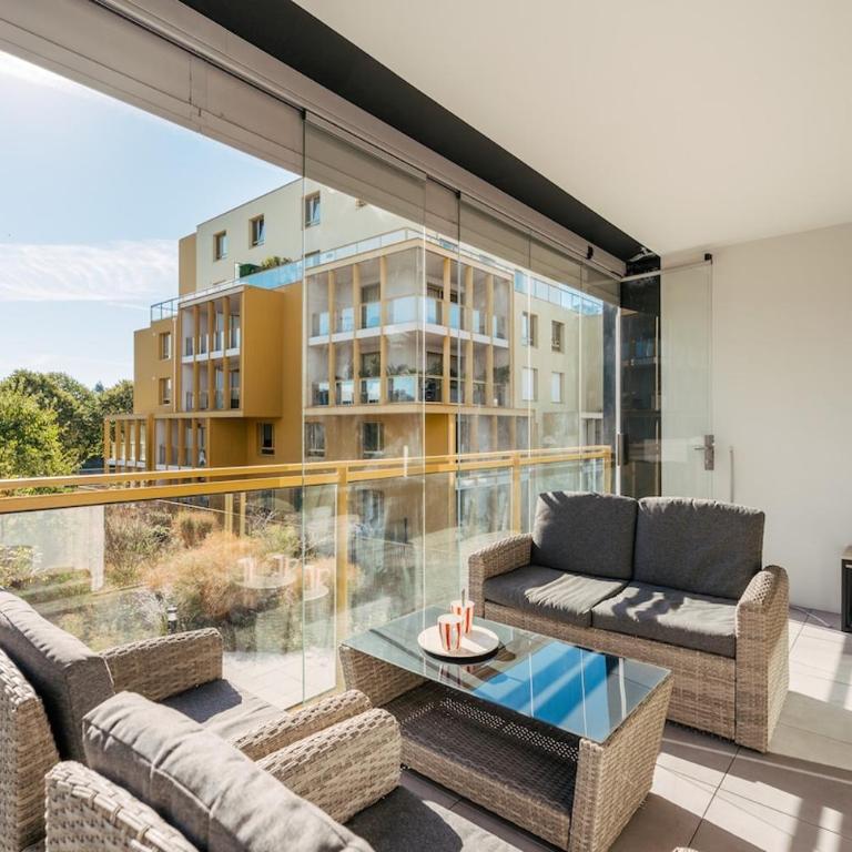 L'Écrin Vert - Parking - Terrasse - Commerces - Balades - Apartment mit 2 Schlafzimmern - 20