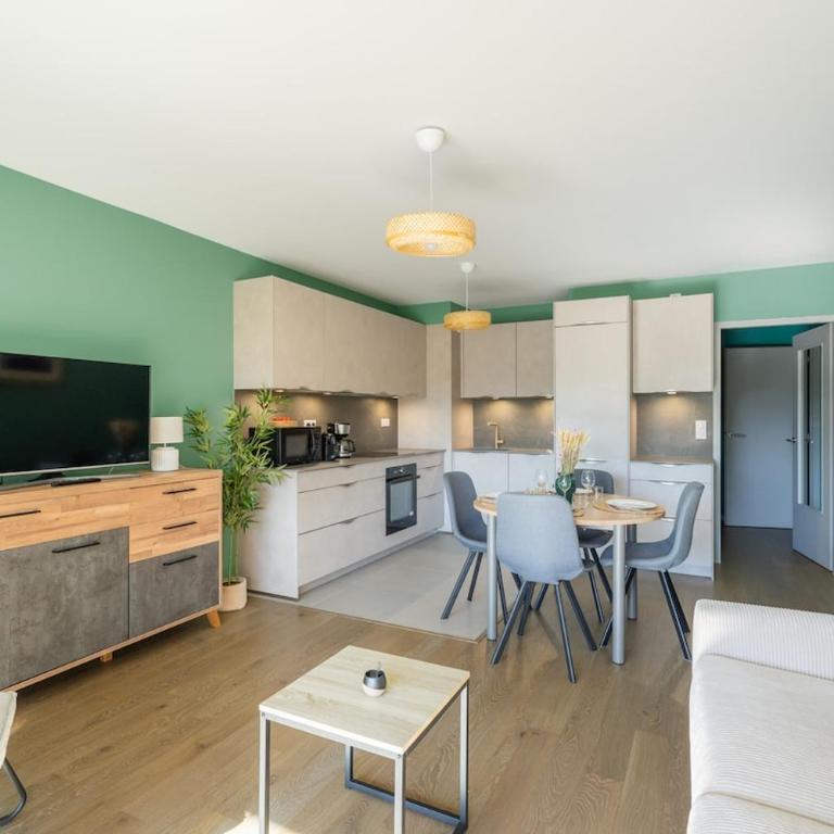 L'Écrin Vert - Parking - Terrasse - Commerces - Balades - Apartment mit 2 Schlafzimmern - 22