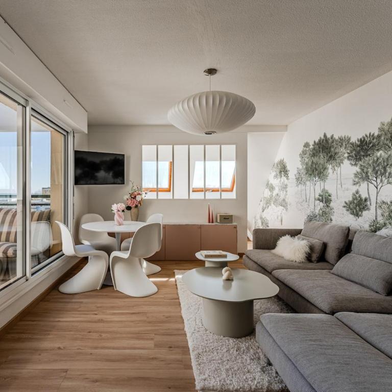 Le Belvédère - Vue Bassin - Terrasse - Clim - Two-Bedroom Apartment - 13