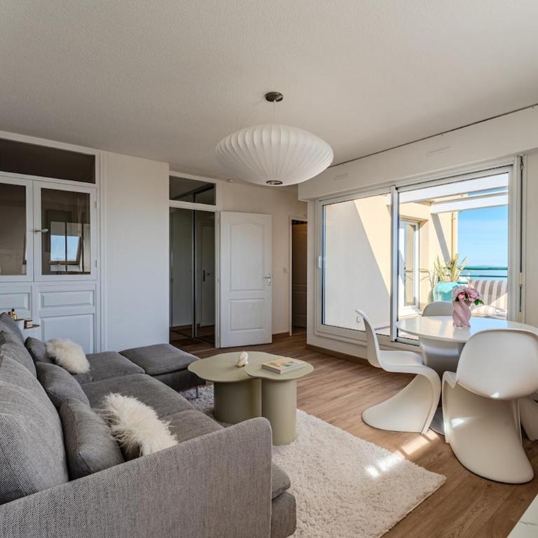 Le Belvédère - Vue Bassin - Terrasse - Clim - Two-Bedroom Apartment - 20