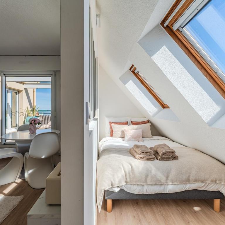 Le Belvédère - Vue Bassin - Terrasse - Clim - Two-Bedroom Apartment - 23