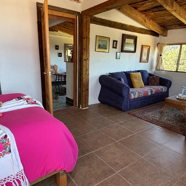 Rancho EL PARAÍSO AJUSCO - Chambre Quadruple - Vue sur Jardin - 5