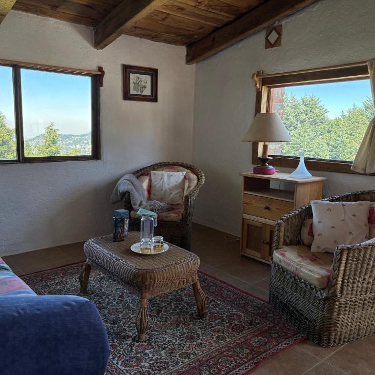 Rancho EL PARAÍSO AJUSCO - Chambre Quadruple - Vue sur Jardin - 9