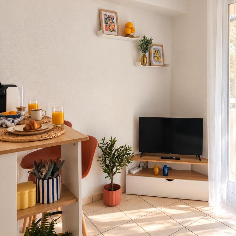 Dolce Vita - Thermal baths & free parking - Studio avec Vue sur Jardin - 12