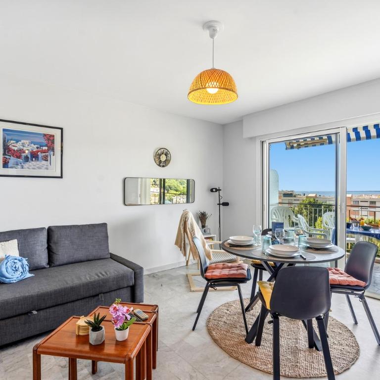 Le Panoramic Lérins - 2km de la Plage - Appartement - 1