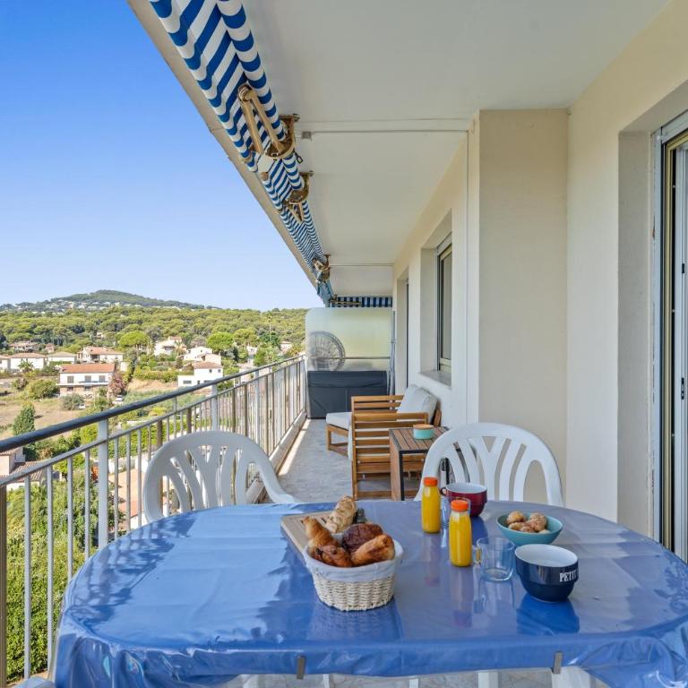 Le Panoramic Lérins - 2km de la Plage - Appartement - 7