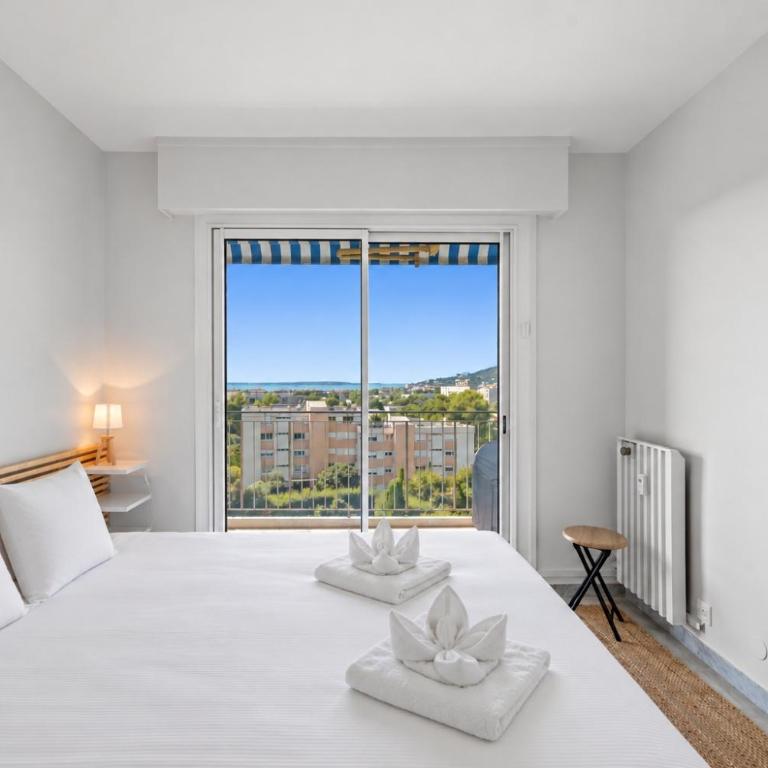 Le Panoramic Lérins - 2km de la Plage - Appartement - 11