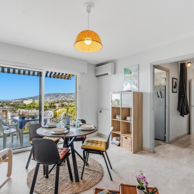 Le Panoramic Lérins - 2km de la Plage - Appartement - 10
